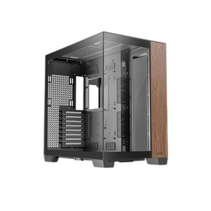 Vỏ Case Antec C8 Wood (EATX, USB Type C, Mặt Gỗ, Case Bể Cá)