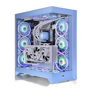 Vỏ Case Máy Tính Thermaltake CTE E600 TG - Blue (Case Bể Cá, Mid Tower, Màu Xanh)