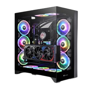 Vỏ Case Máy Tính Thermaltake CTE E600 TG - Black (Case Bể Cá, Mid Tower, Màu Đen)