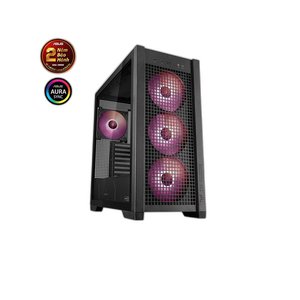VỎ CASE ASUS TUF GAMING GT302 ARGB BLACK (EATX,4 FAN 140 ARGB,MÀU ĐEN)