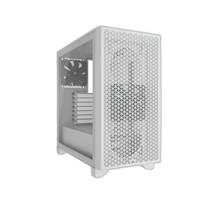 Vỏ máy tính Corsair 3000D Tempered Glass Mid-Tower, White (CC-9011252-WW)
