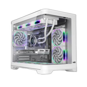 VỎ CASE MIK FOCALORS M WHITE (MATX, Màu Trắng) Case Bể Cá