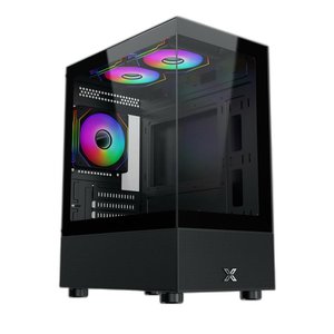 VỎ CASE  XIGMATEK ENDORPHIN M II 3GF EN43888 Black (MATX, Màu Đen, 3 Fan)