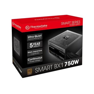 Nguồn Thermaltake Smart BX1 750W (80 plus Bronze/Màu đen)