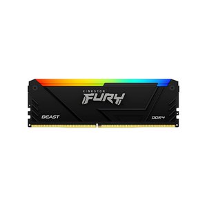 Ram Desktop Kingston Fury Beast RGB (KF432C16BB2A/32) 32GB (1x32GB) DDR4 3200Mhz