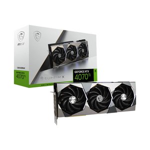 Card màn hình MSI RTX 4070 Ti SUPRIM X 12G