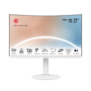 Màn hình MSI Modern 27  MD271CP cong FHD/VA/75Hz/4Ms (Có Loa - white)