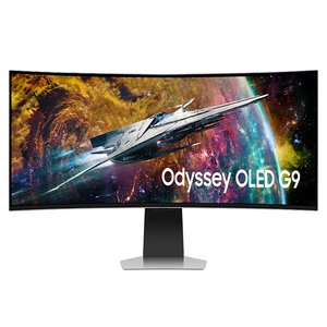 Màn hình 49" Samsung Odyssey G9 OLED LS49CG954, Cong 1000R, 5K, 240Hz, 0.03ms - Smart Monitor OLED,  Wifi, Bluetooth, Microsoft Office, có loa, Remote