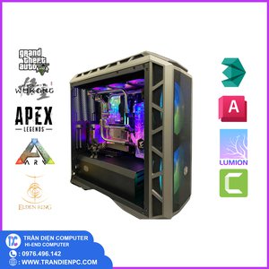 TDPC I9-13900k/32GB RAM/RTX 3080 (Tản nước custom)