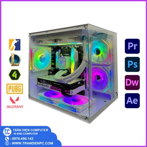 WHITE PC CORE I5-12400F | 16GB | RTX-4060-8GB (W01)